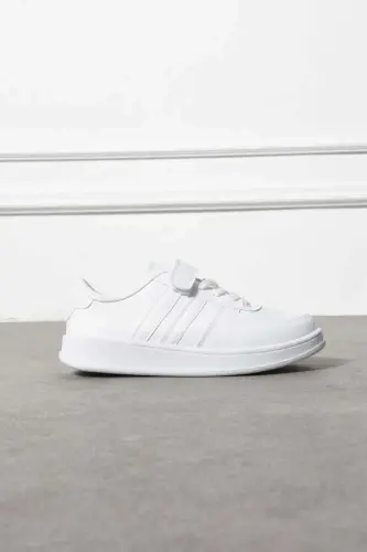 Unisex Qulay Sport Poyabzali Kundalik Sneaker Model-Oq_20 
