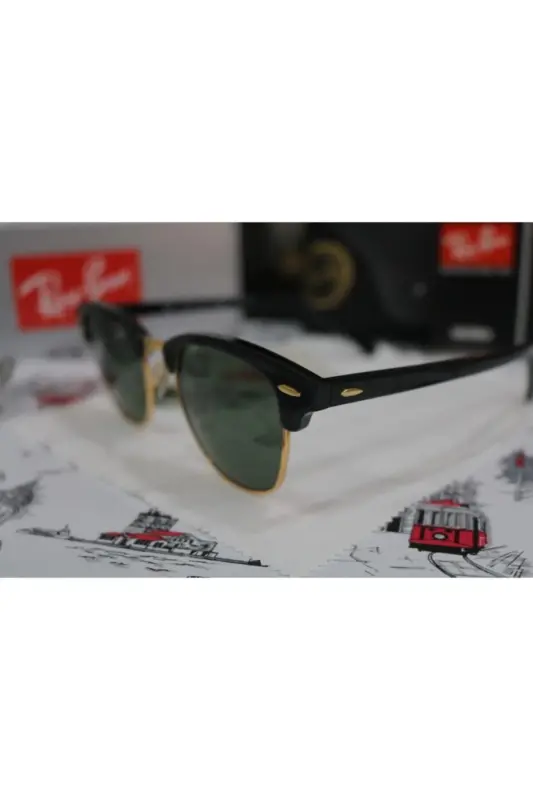 Unisex Quyoshdan Saqlaydigan Ko'zoynak Uv400 Rb3016 W0365 51-Qora - 2