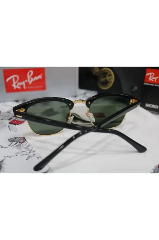 Unisex Quyoshdan Saqlaydigan Ko'zoynak Uv400 Rb3016 W0365 51-Qora - 3