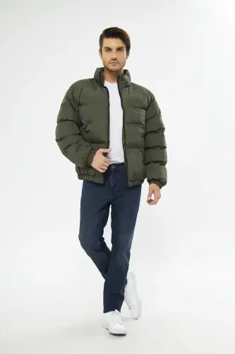 Unisex Rain Windproof Bomber Oversize Jacket Coat Waterproof MM-153-KHAKI - 4