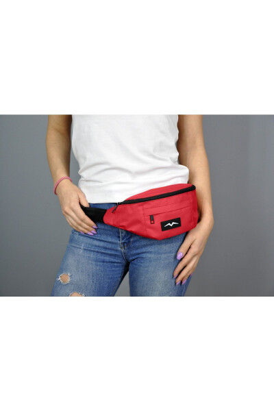 Unisex Red Waist Bag - 13