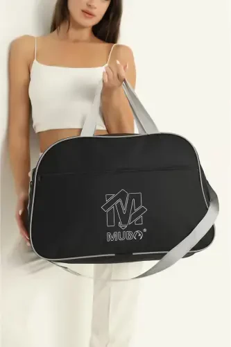 Unisex Sayohat Va Sport Sumkasi-qora - 1