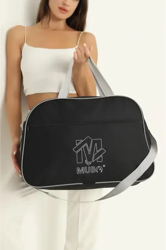 Unisex Sayohat Va Sport Sumkasi-qora - MUBO