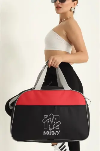 Unisex Seyahat Ve Spor Çantası-kırmızı - 1