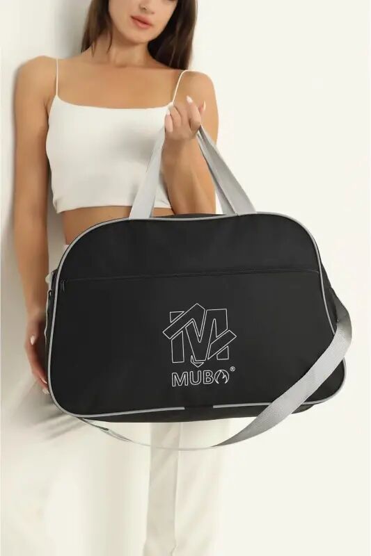 Unisex Seyahat Ve Spor Çantası - siyah - MUBO