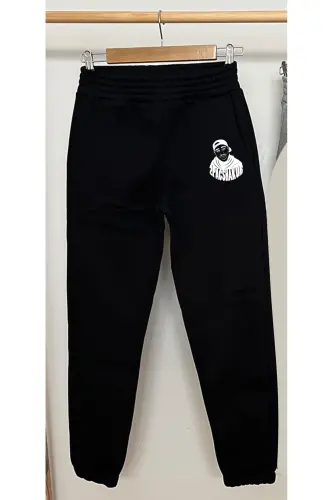 Unısex Slim Fit Jogger Eşofman Altı - blacktopac - 8