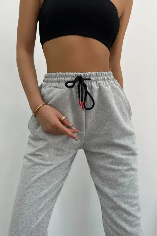 Unisex Slim Fit Jogger Спортивные Штаны - Grimelanjjj - BLACKJACK GIYIM