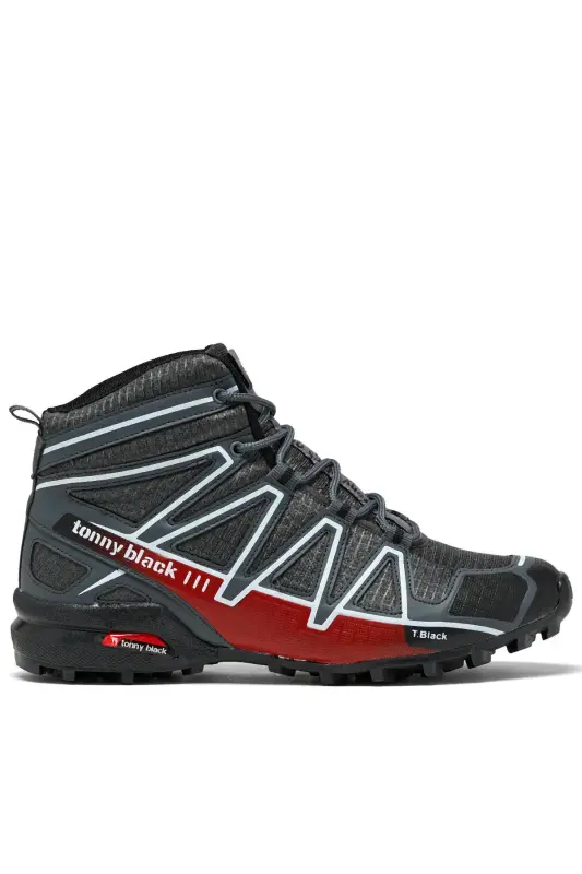Unisex Smoke White Relaxed Fit Trekking Boot-Smoke White - 1