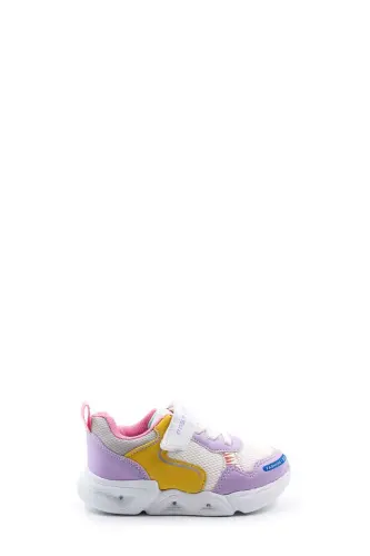 Unisex Çocuk Sneaker Ayakkabı 141XCA018 - Lila Beyaz - 3