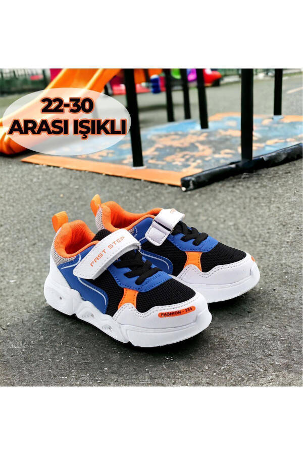 Unisex Spor Rahat Taban Hafif Sneaker Cırt Cırtlı Yazlık Bebek Ve Çocuk Ayakkabısı 141xca018 - 1