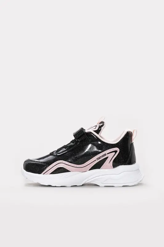 Kız Çocuk Sneaker Ayakkabı 615XCA1907 - Sıyah Pudra - 3