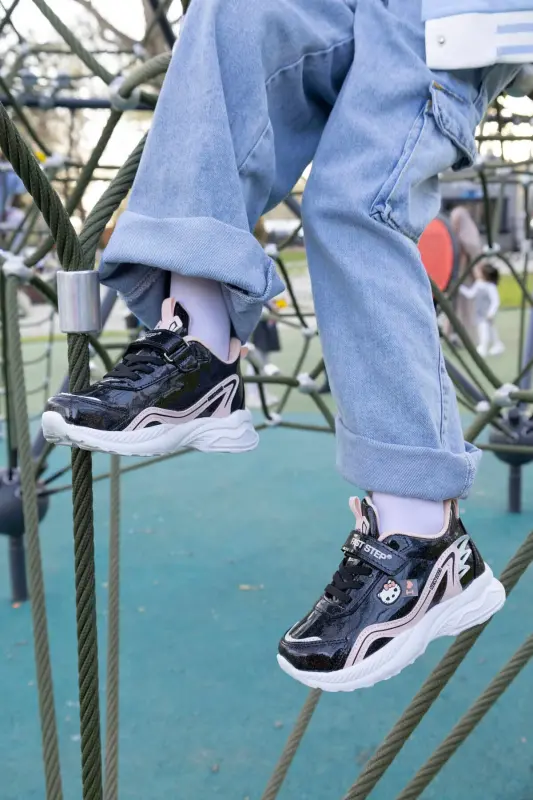 Unisex sport qulaylikli engil kroссовka Velcro yozgi bolalar uchun poyabzal 615xca1907 - FAST STEP