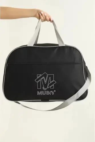Unisex Travel And Sports Bag-black - MUBO (1)