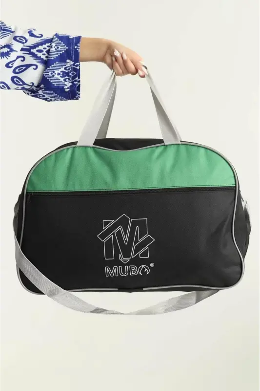 Unisex Travel and Sports Bag-khaki - 2