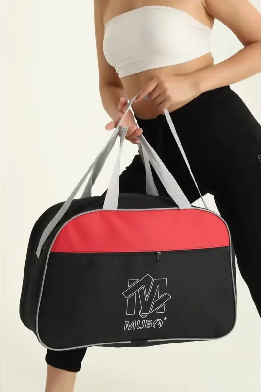 Unisex Travel And Sports Bag - Red - 2