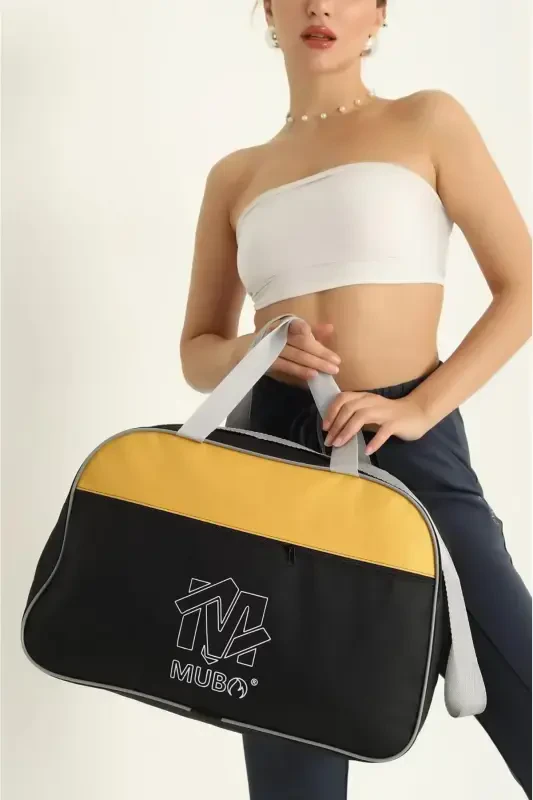 Unisex Travel and Sports Bag - yellow - MUBO