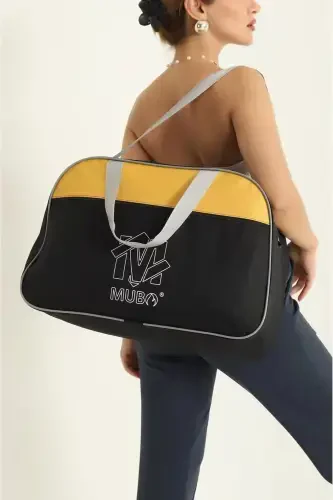 Unisex Travel and Sports Bag - yellow - MUBO (1)