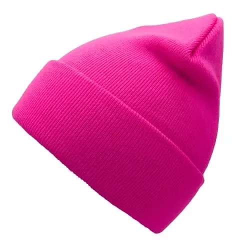 Unisex Triko Yumshoq Issiq Manjetli Do'ppi Qishki Kamuflaj Erkaklar va Ayollar uchun Shapka - UNISEX (1)