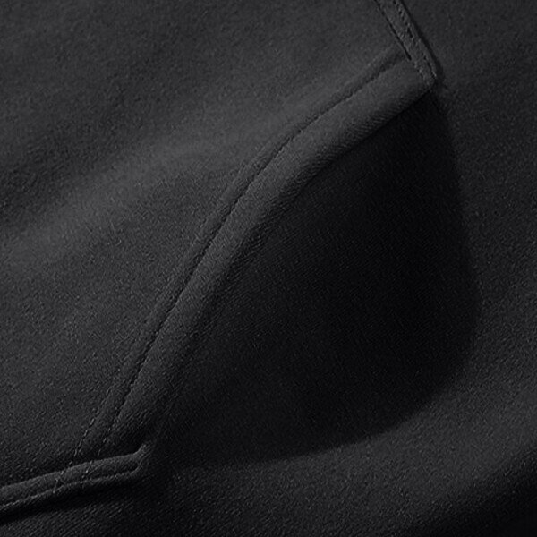 Unisex Two Piece Tracksuit Set Long Sleeve Sweatsuits & Pants Casual Outfits Clearance Men's And Women's Sports Tracksuits Pullover Hoodies Sweatpants Fall Winter Suit Black L - 3