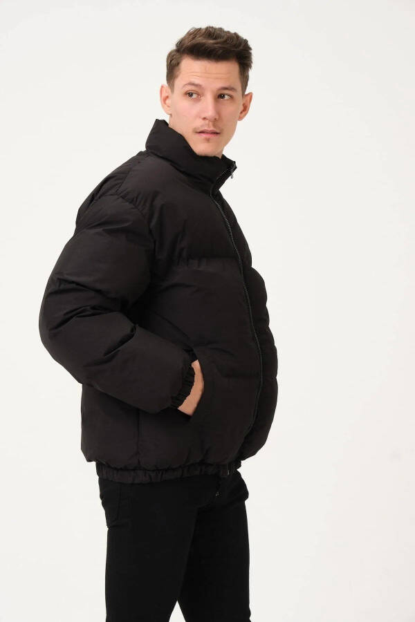 Unisex Waterproof Oversize Bomber Jacket - 2