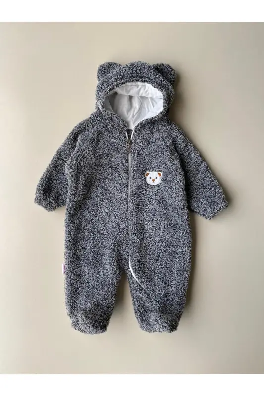 Unisex Wellsoft Plush Ayiqcha Chaqaloq Uyqu Tulumchasi - 4