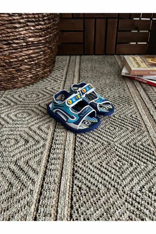Unisex Whistle Baby Beach Pool Non-Slip Sandals - 2