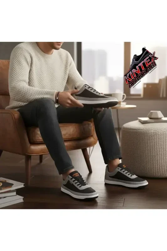 Unisex White Casual Daily Sneakers White-Cream - 2