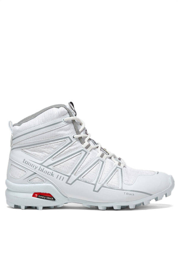 Unisex White Comfortable Fit Trekking Boots - 2