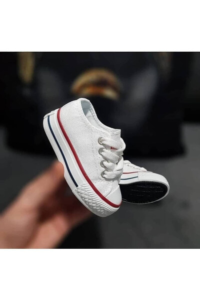 Unisex White Sport Sneaker Shoes - 2