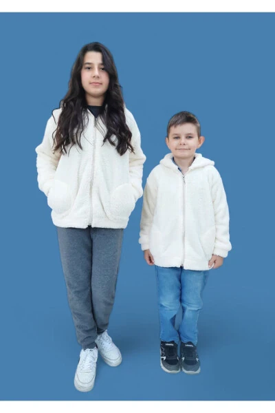 Unisex Young Child Welsoft Plush Jacket - 1