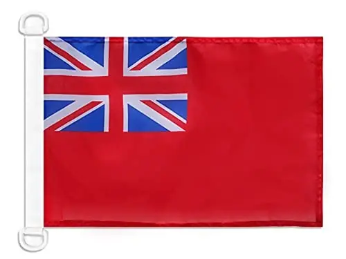United Kingdom Civil Ensign NAUTICAL Flag 18'' x 12'' - UK - British - England merchant flags 30 x 45 cm. - Banner 12x18 in for boat - AZ FLAG 
