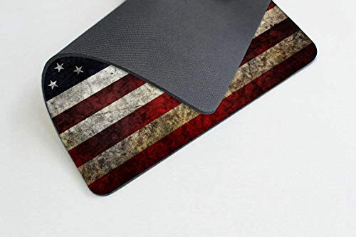 United States National Flag Mousepad Non-Slip Rubber Base Mouse Pads for Computers Laptop Office Desk Accessories Mouse pad (National Flag, 1pc) - 3