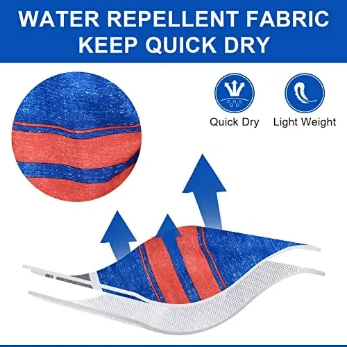 Unitop erkaklar uchun taxta shortilar Yozgi ta'til Surf Trunks Tez quriydi - 4