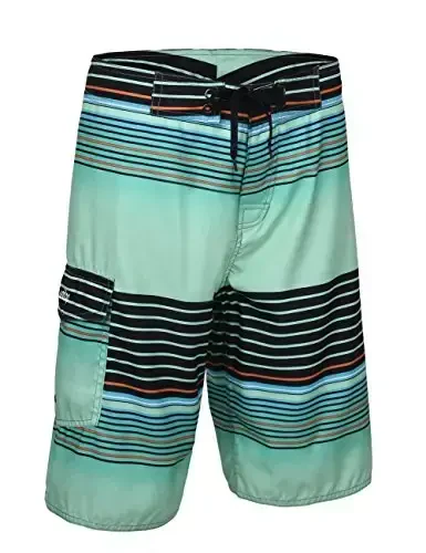 unitop Men's Board Shorts Summer Holiday Surf Trunks Quick Dry - MODAZONE (1)