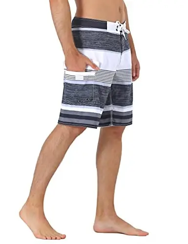 unitop Men's Board Shorts Summer Holiday Surf Trunks Quick Dry - MODAZONE (1)