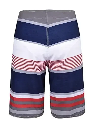unitop Men's Board Shorts Summer Holiday Surf Trunks Quick Dry - 3