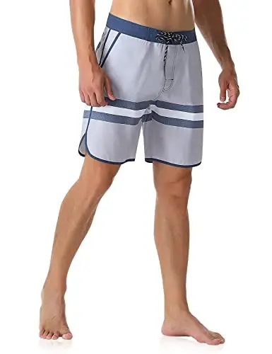 unitop Men's Board Shorts Summer Holiday Surf Trunks Quick Dry - 2