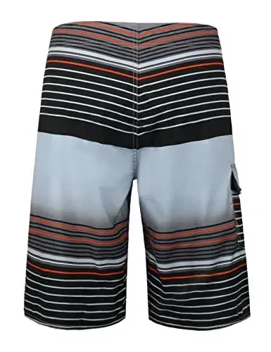 unitop Men's Board Shorts Summer Holiday Surf Trunks Quick Dry - 3
