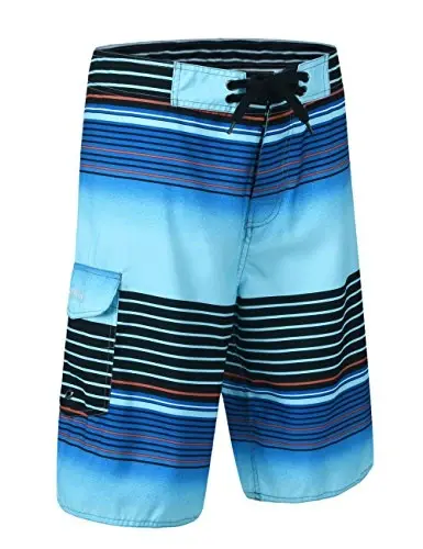 unitop Men's Board Shorts Summer Holiday Surf Trunks Quick Dry - UNITOP (1)