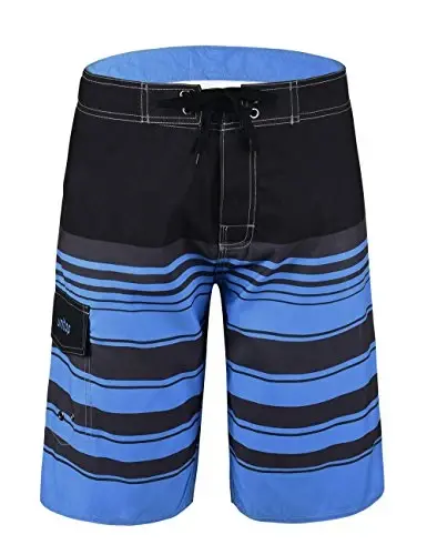 unitop Men's Board Shorts Summer Holiday Surf Trunks Quick Dry - 1