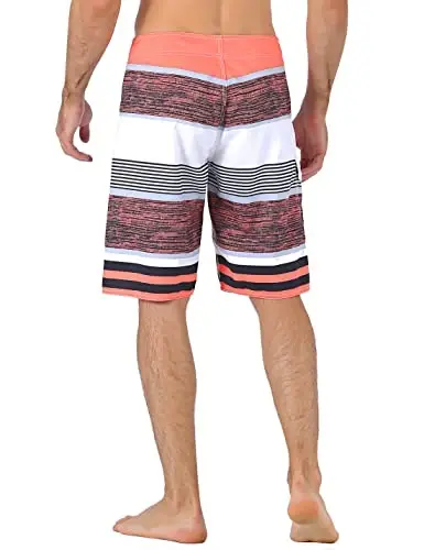 unitop Men's Board Shorts Summer Holiday Surf Trunks Quick Dry - 4