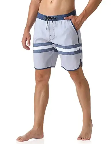 unitop Men's Board Shorts Summer Holiday Surf Trunks Quick Dry - 3