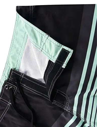 unitop Men's Board Shorts Summer Holiday Surf Trunks Quick Dry - 6