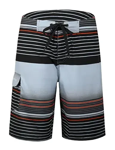 unitop Men's Board Shorts Summer Holiday Surf Trunks Quick Dry - 1