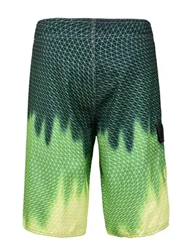unitop Men's Swim Trunks Beachwear Quick Dry Hawaiian Printed - 3