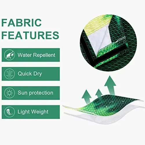 unitop Men's Swim Trunks Beachwear Quick Dry Hawaiian Printed - 5