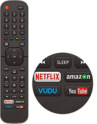 Universal for All Hisense-TV-Remote Compatible with All Hisense 4K LED HD UHD Smart TVs - No Setup Needed - 10