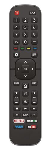 Universal for All Hisense-TV-Remote Compatible with All Hisense 4K LED HD UHD Smart TVs - No Setup Needed - 3