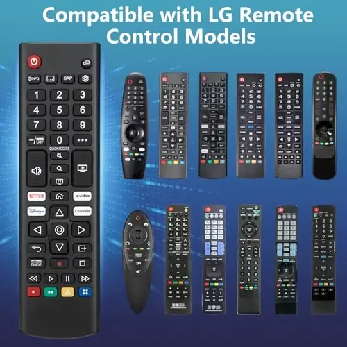 Universal for LG Smart TV masofiy boshqaruv pultini almashtirish (2 dona) - 3