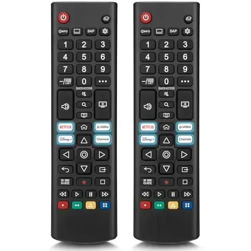 Universal for LG Smart TV Remote Control Replacement (Pack of 2) 